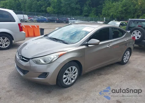 2012 Hyundai Elantra Gls Pzev from USA, damaged, VIN 5NPDH4AE5CH134263